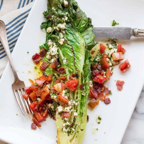 Grilled Romaine Wedge Salad