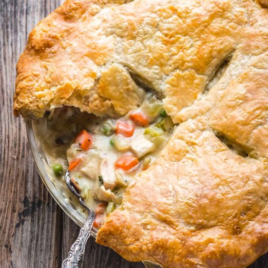 Double Crust Chicken Pot Pie