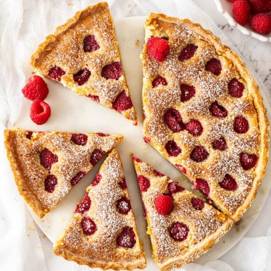 Raspberry Frangipane Tart