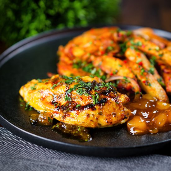 Mango Chutney Chicken Breast