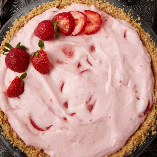 Strawberry Chiffon Pie