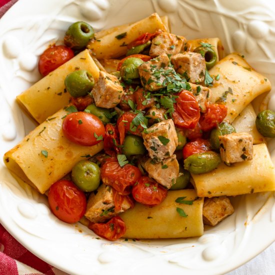 Fresh Tuna with Paccheri