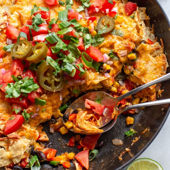 Chicken Taco Casserole