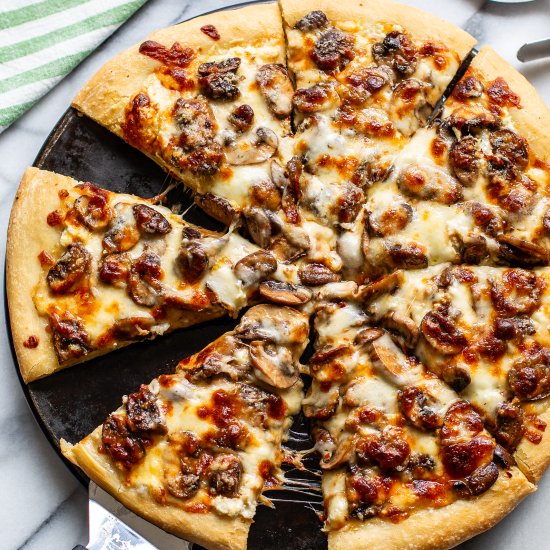 Mushroom Pizza