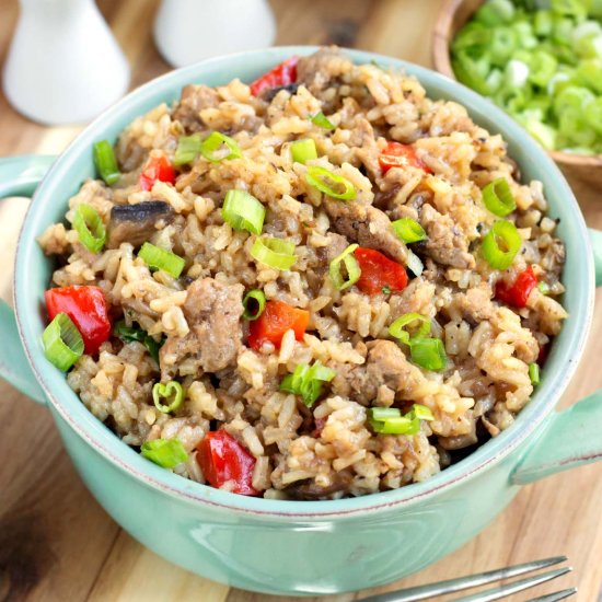 Hamburger Rice Casserole