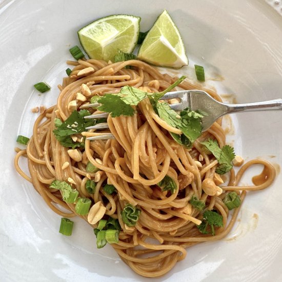 Spicy Peanut Butter Noodles