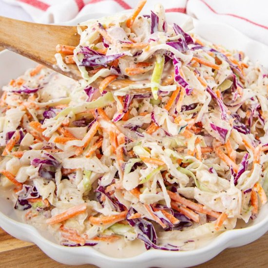 Classic Creamy Southern Coleslaw