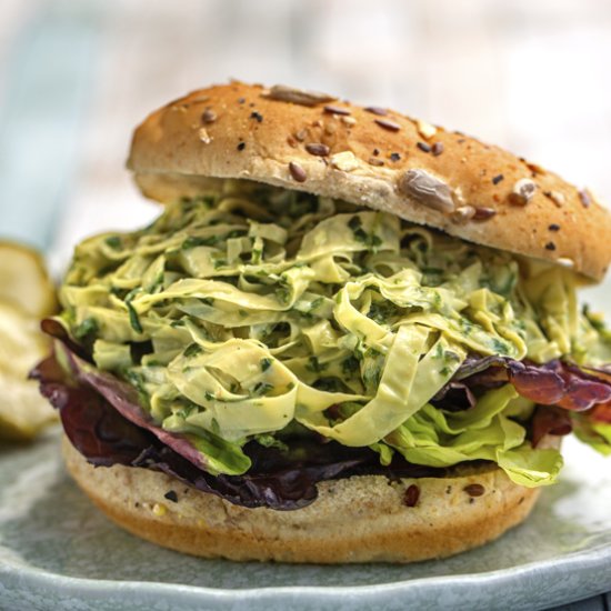 Pesto Yuba Sandwich
