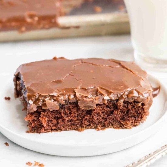 Chocolate Sheet Cake Buttermilk