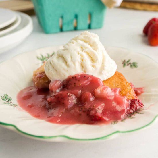 Strawberry Cobbler Recipe