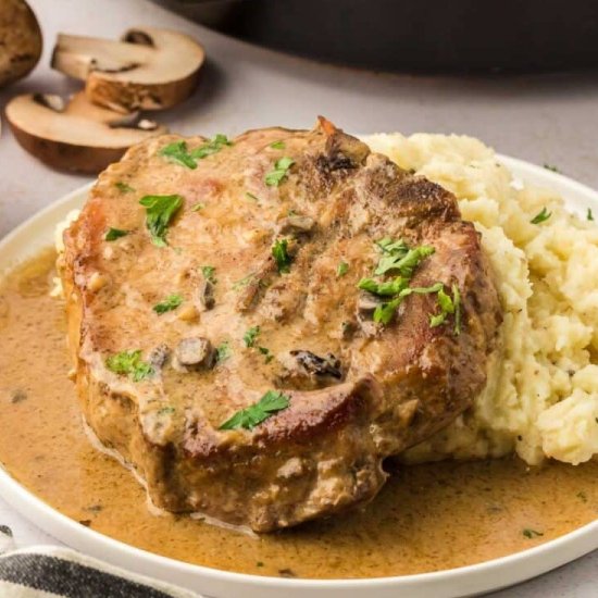 Pork Chops with Cream of Mushroom