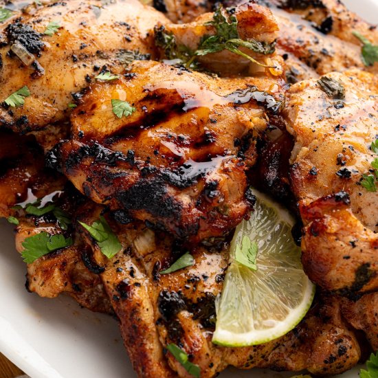 Cilantro Lime Chicken Thighs