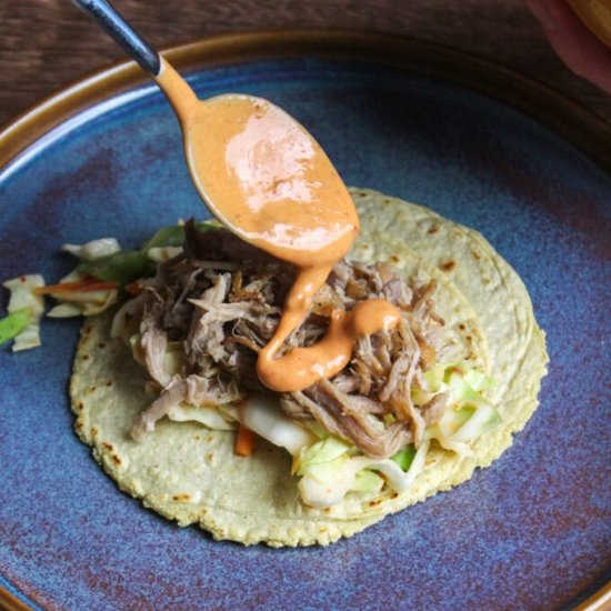 Hawaiian Pulled Pork Tacos
