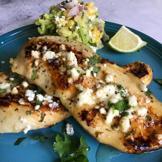Cilantro Lime Honey Glazed Chicken