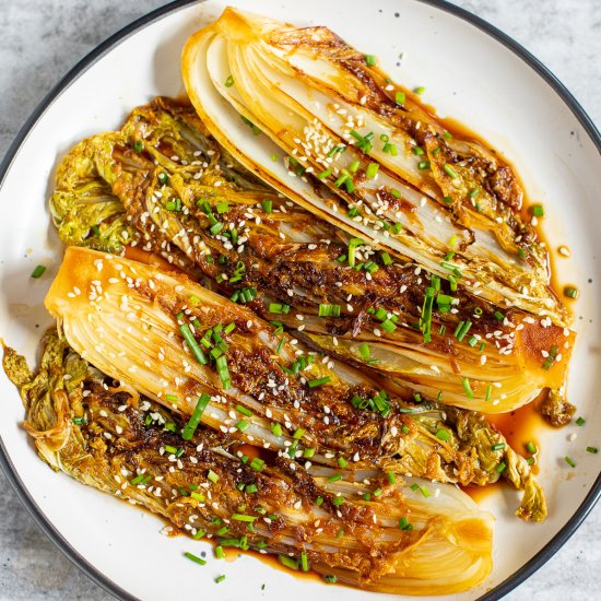 Sautéed Napa Cabbage