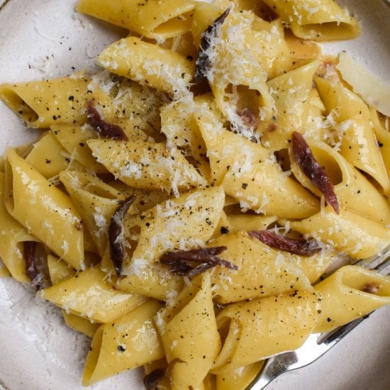 Anchovy Carbonara