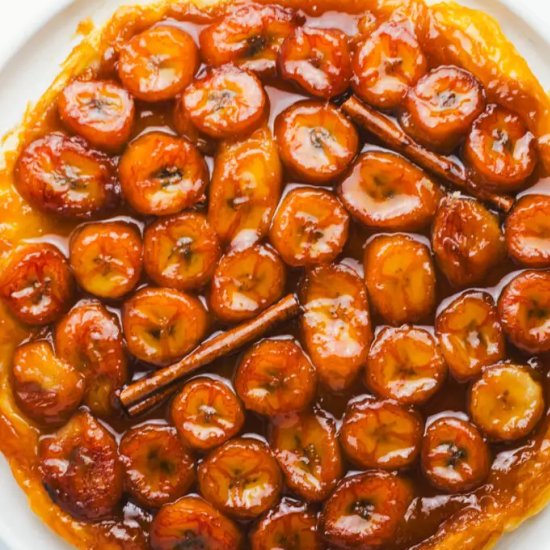 Caramelized Banana Tart