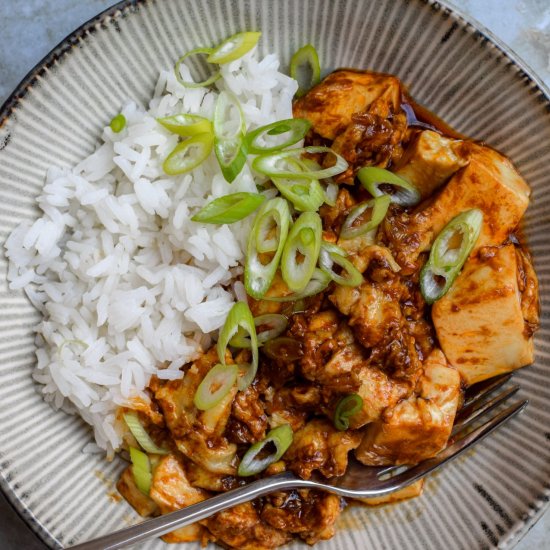 Chinese Tofu and Eggs