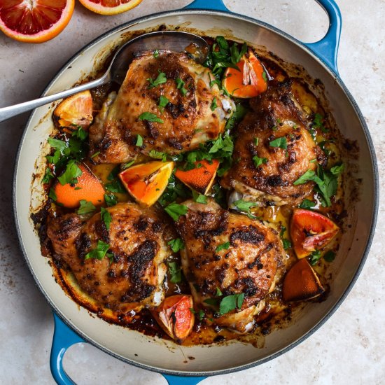 Blood Orange Chicken