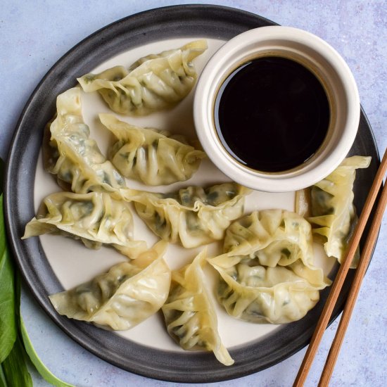 Wild Garlic and Pork Dumplings