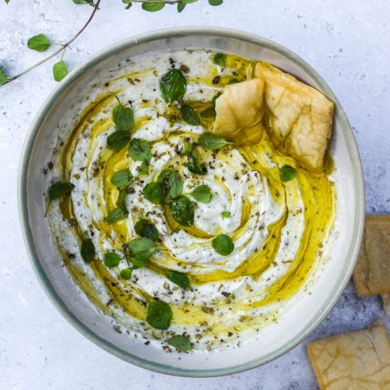 Herby Whipped Feta Dip