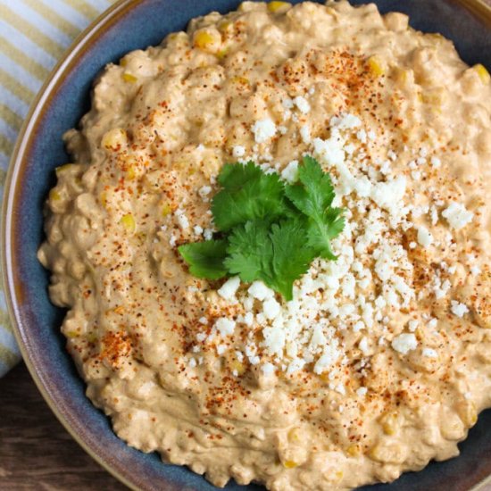 Easy Mexican Street Corn Dip