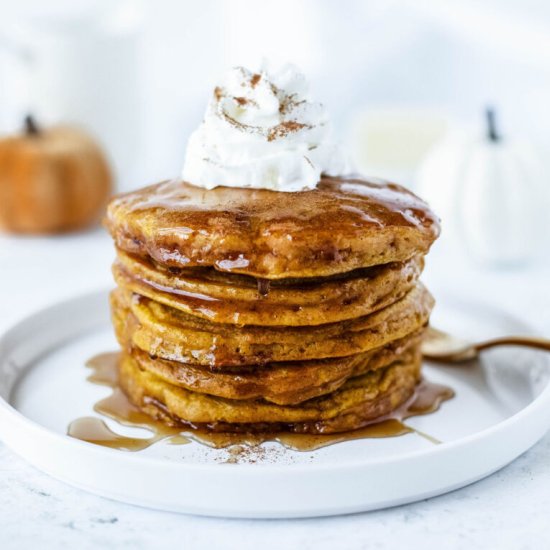 Pumpkin Pie Spice Pancakes