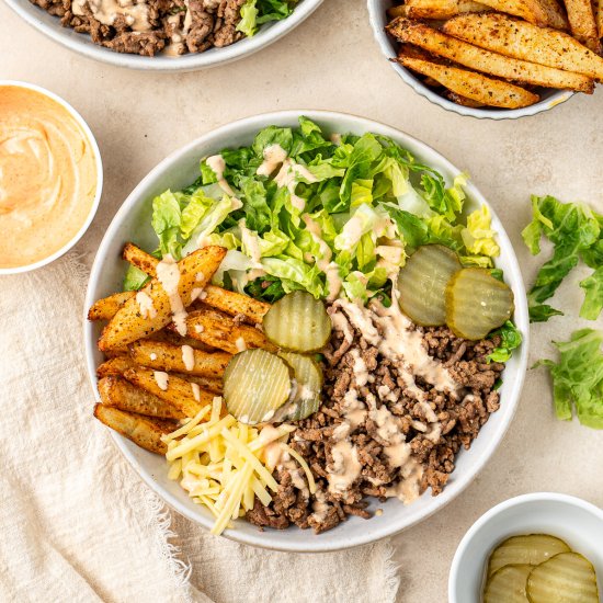 Burger Bowls