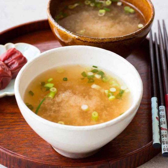 Umeboshi Miso Soup