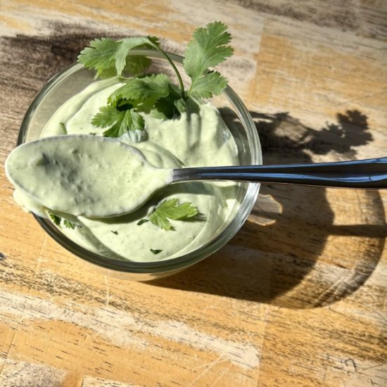 Cilantro Lime Crema