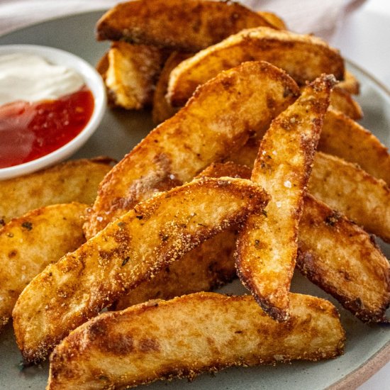 Crispy Baked Potato Wedges
