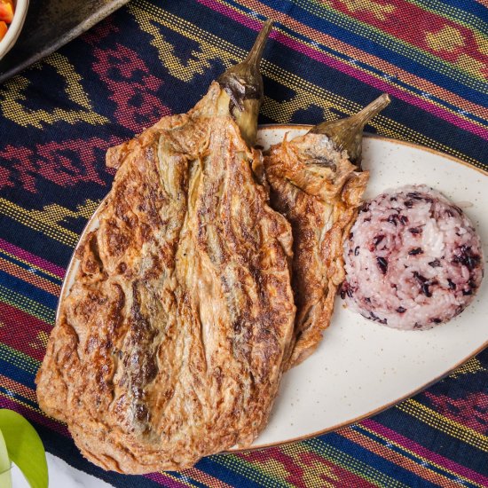 Tortang Talong (Filipino Omelette)