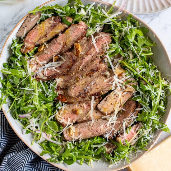 Arugula Steak Salad