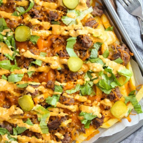 Loaded Big Mac Fries
