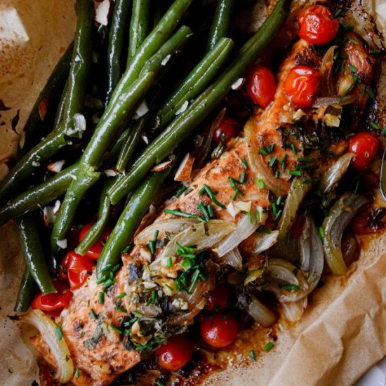 Salmon en Papillote