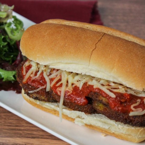 Eggplant Parm Sandwich