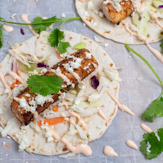 Blackened Fish Tacos
