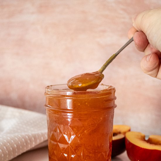 Easy Nectarine Jam