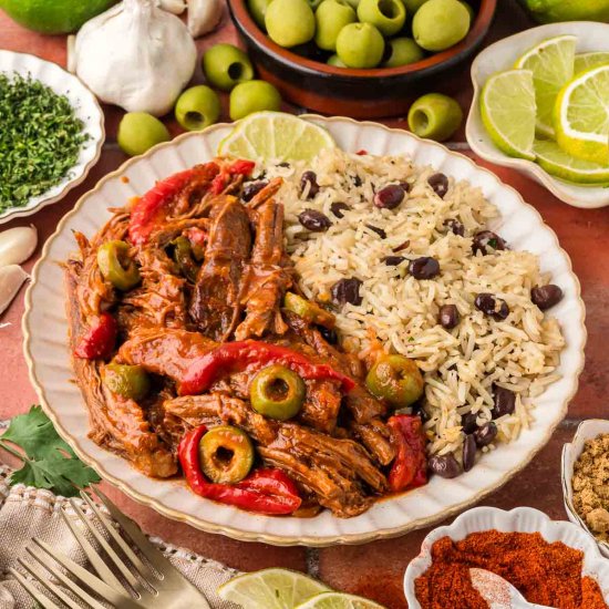 Ropa Vieja ( Cuban Shredded Beef)