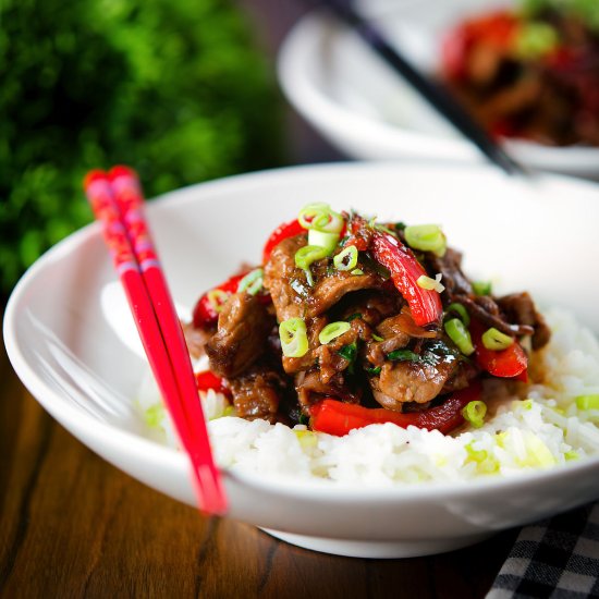 Thai Beef and Basil Stir Fry