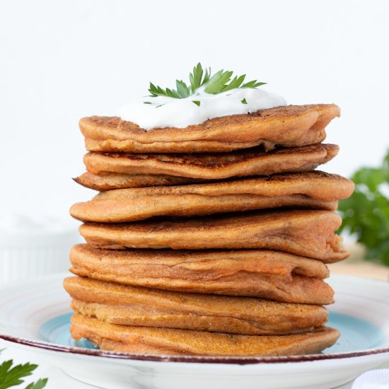 Savory Red Lentil Pancakes