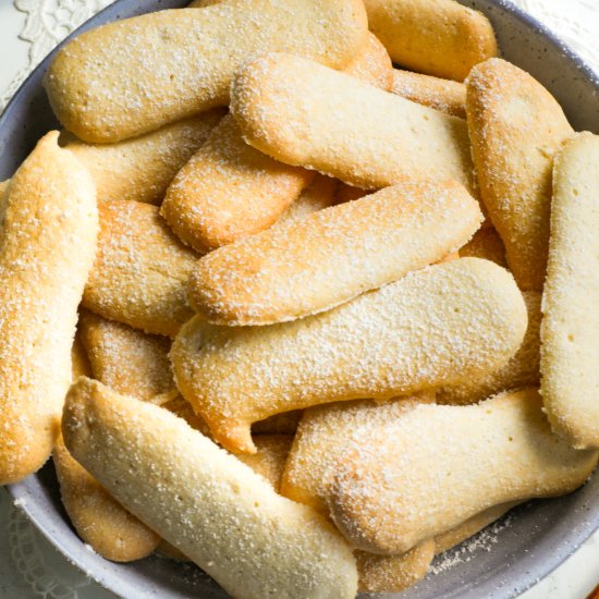 Ladyfingers Recipe (Savoiardi)