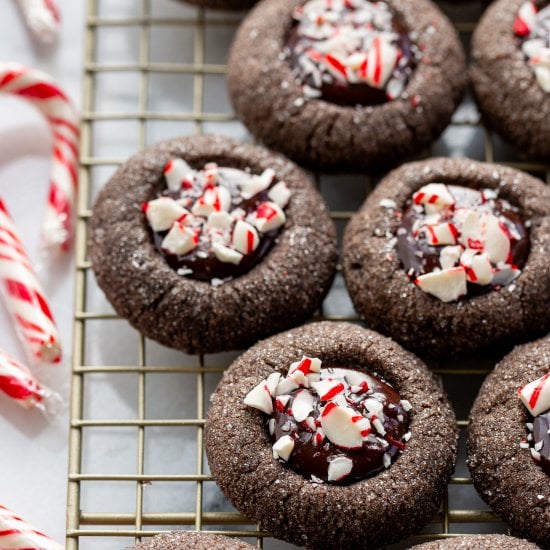 Chocolate Peppermint Cookies