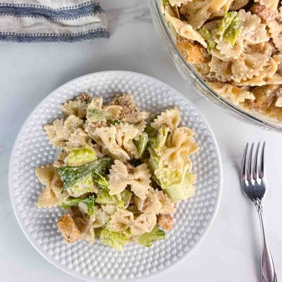 Chicken Caesar Pasta Salad