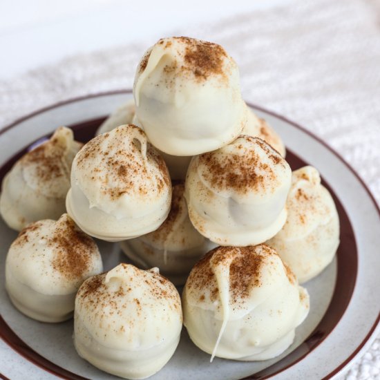 No Bake Chai Truffles