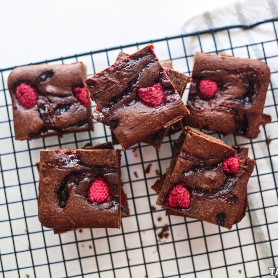 The Perfect Raspberry Brownies