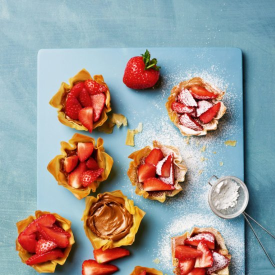 Air Fryer Strawberry Tarts