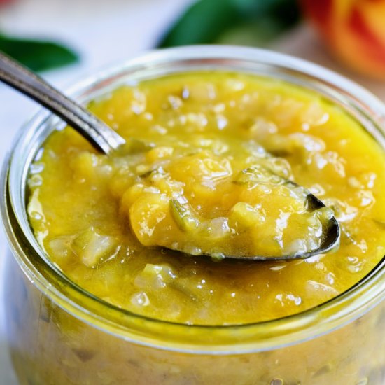 Peach Jalapeno Chutney
