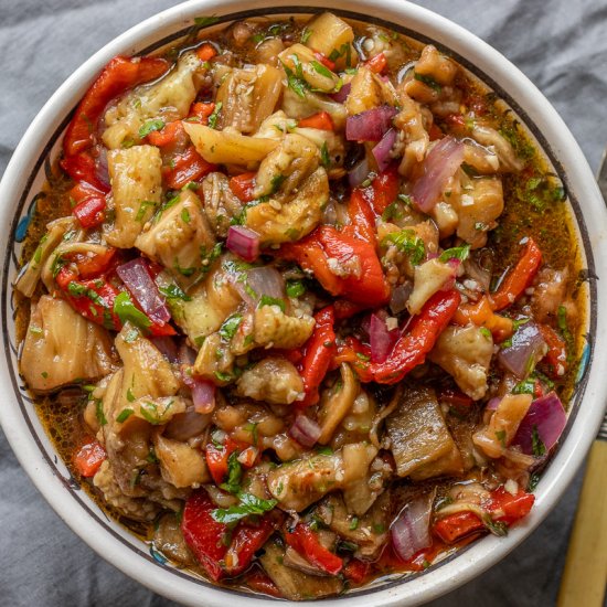 Patlican Salatasi – Eggplant Salad