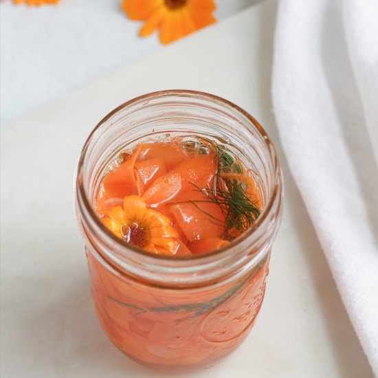 Quick Pickled Carrots